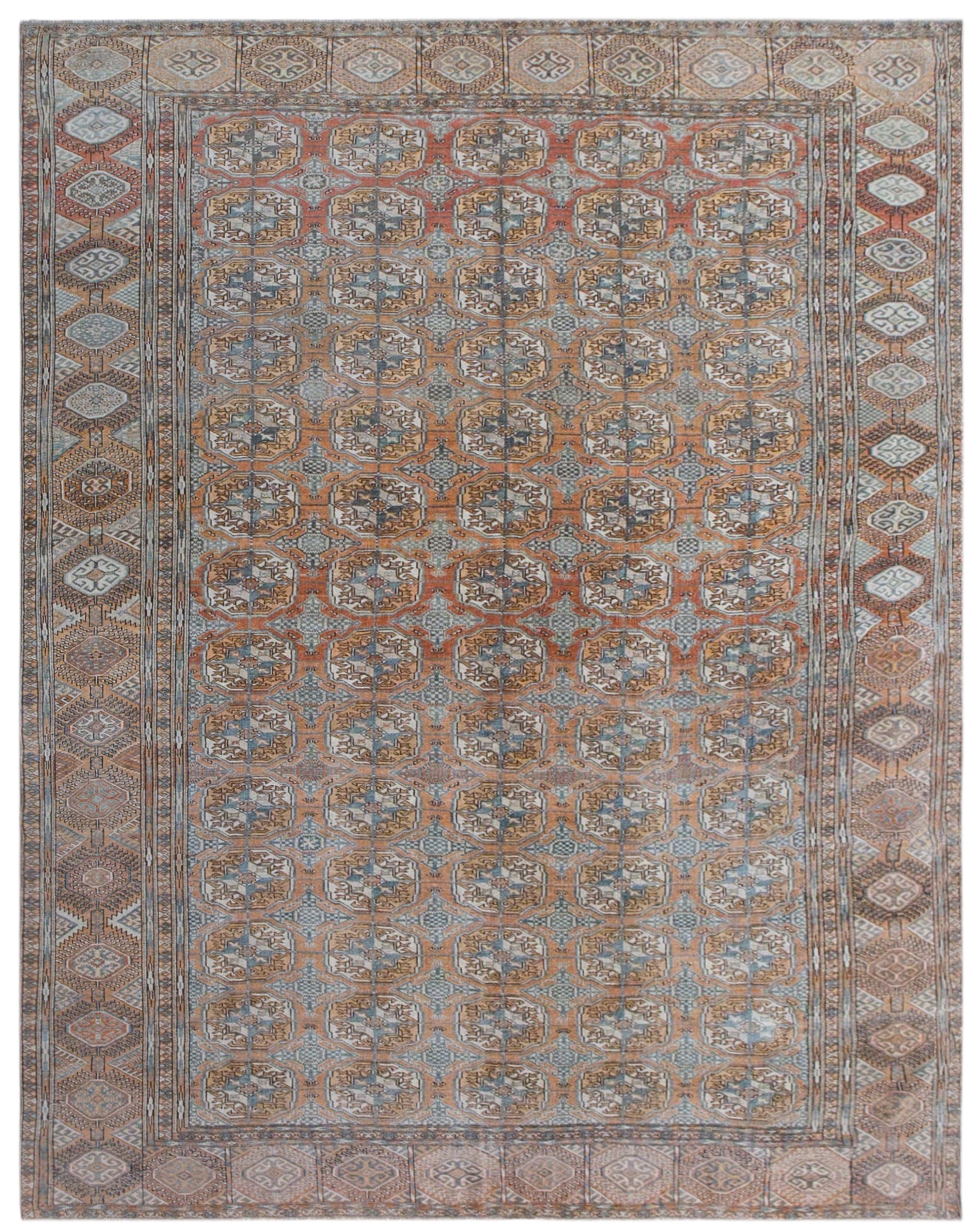 Vintage Anatolian Rug 7'1" x 9'0" (215x275 cm)