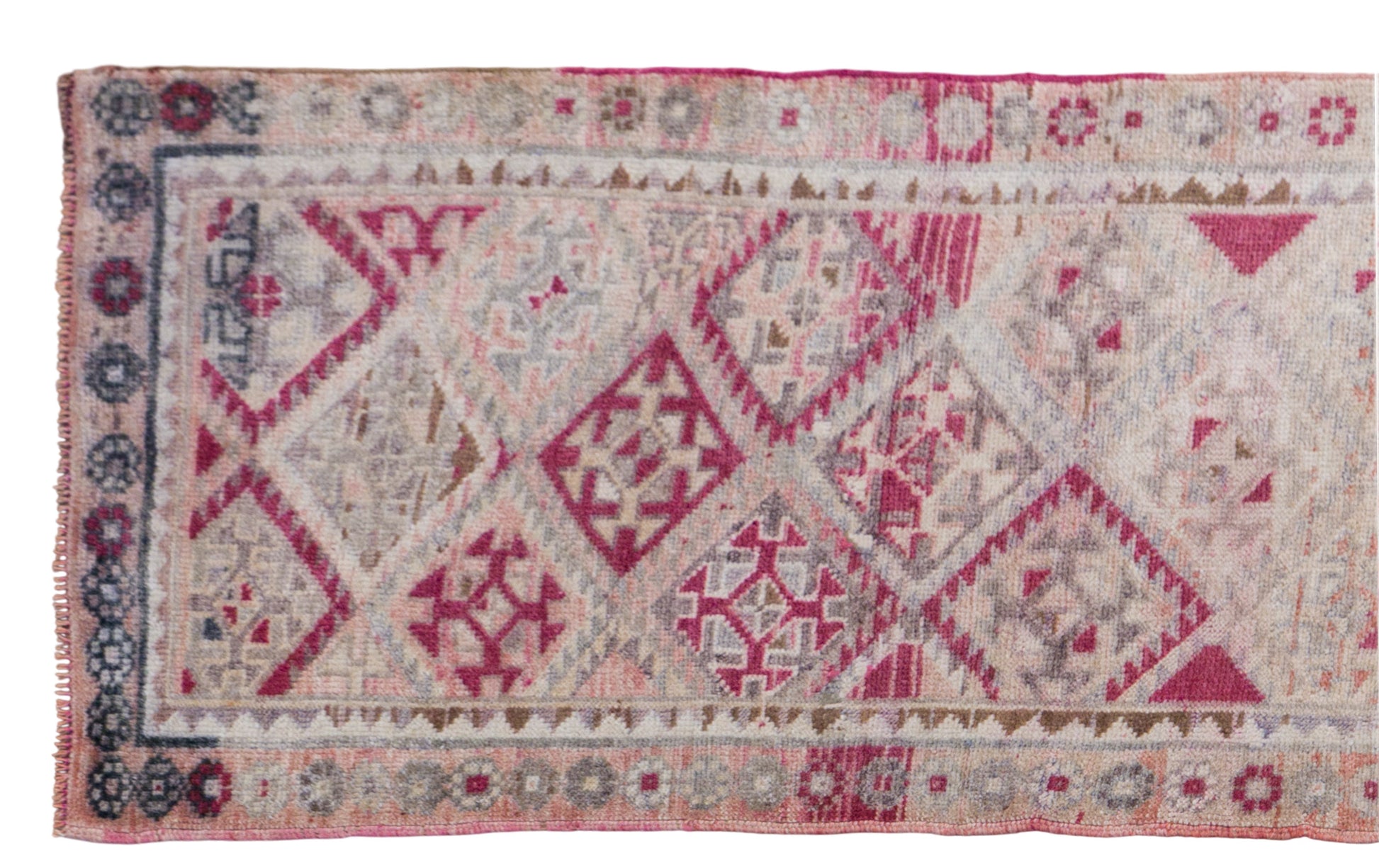 Vintage Anatolian Runner Rug 2'8" x 13' (83x395 cm)