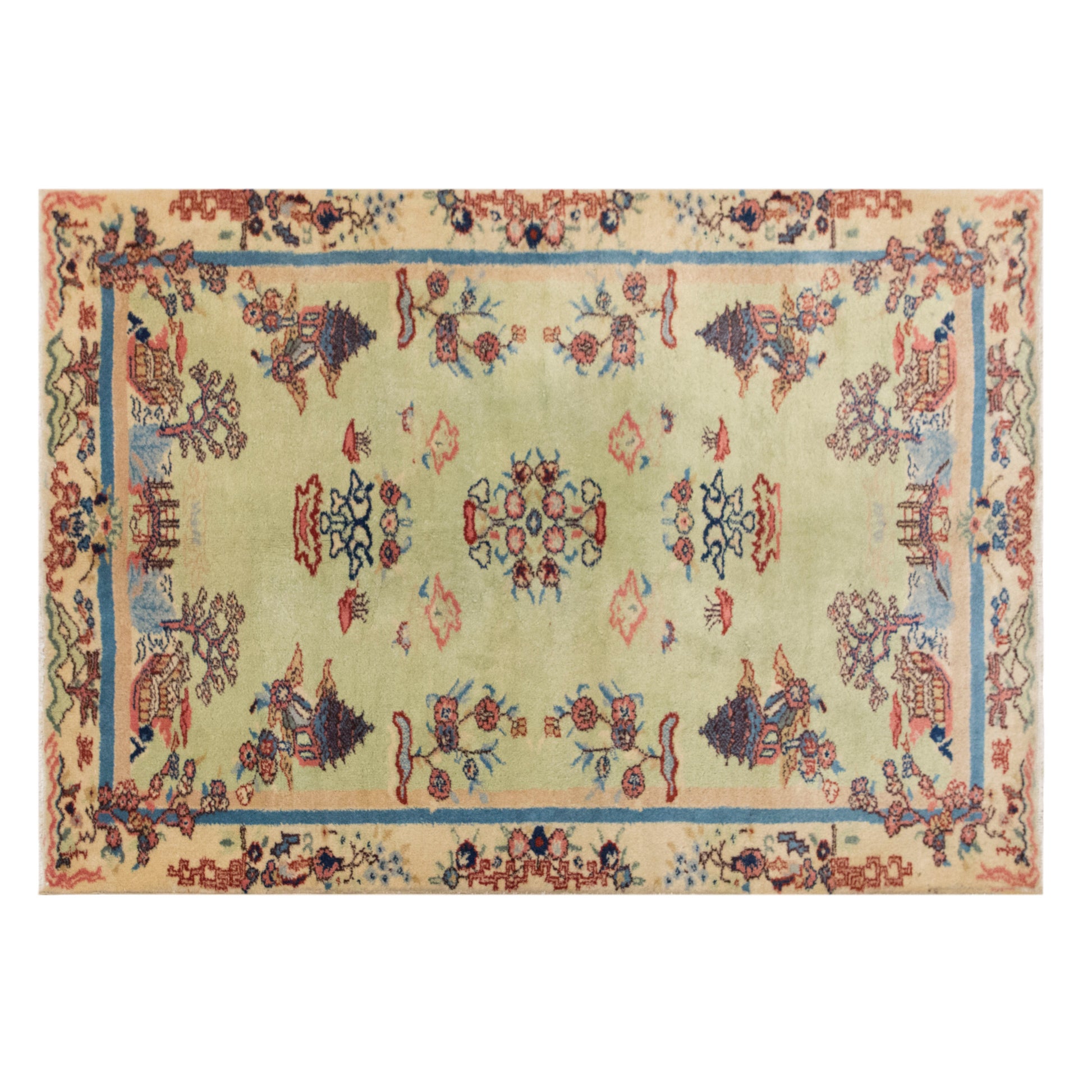 Vintage Anatolian Turkish Rug 122 x 172 cm (4 x 5.8 ft)