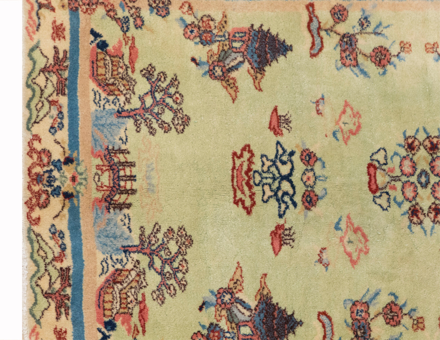 Vintage Anatolian Turkish Rug 122 x 172 cm (4 x 5.8 ft)