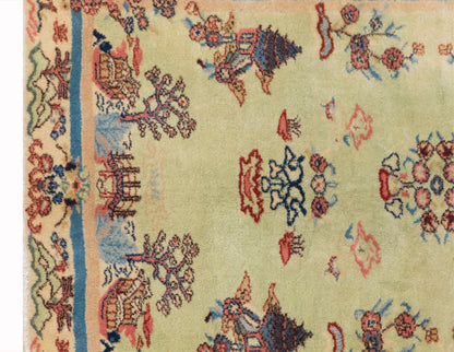 Vintage Anatolian Turkish Rug 122 x 172 cm (4 x 5.8 ft)