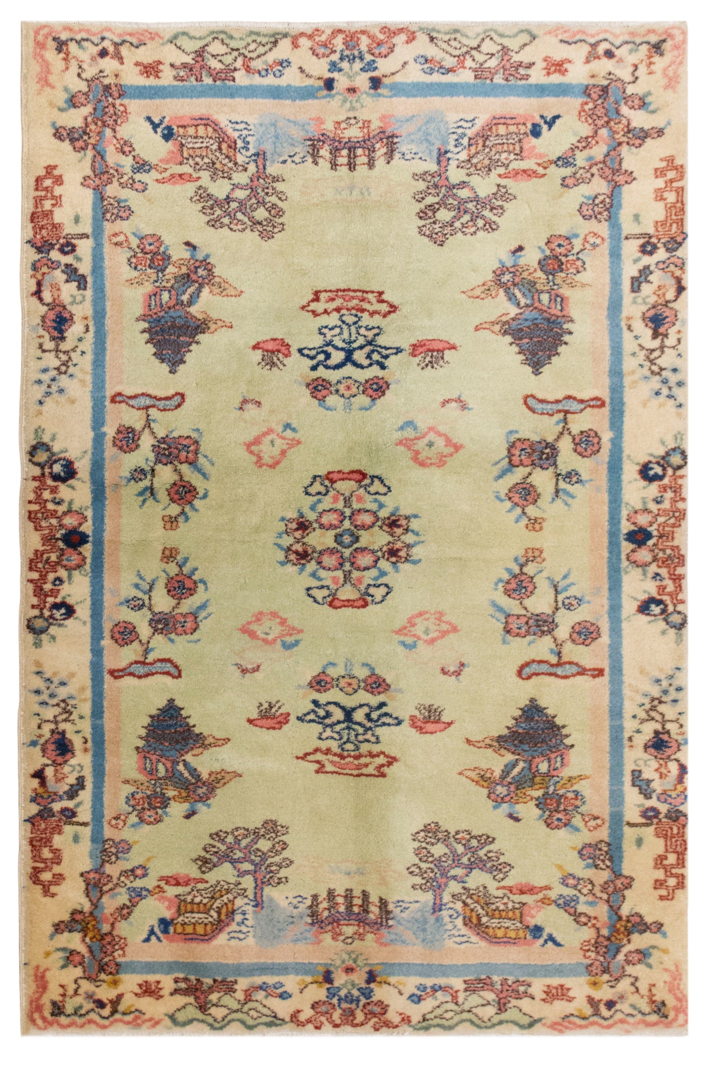 Vintage Anatolian Turkish Rug 122 x 180 cm (4 x 5.9 ft)