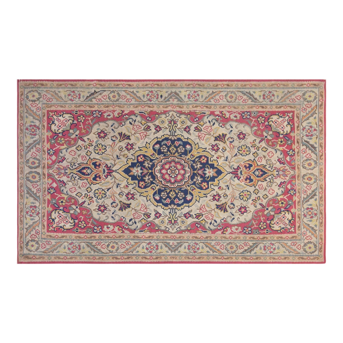 Vintage Antique Bessarabian Kilim, 155 x 260 cm / 5.1 x 8.5 ft