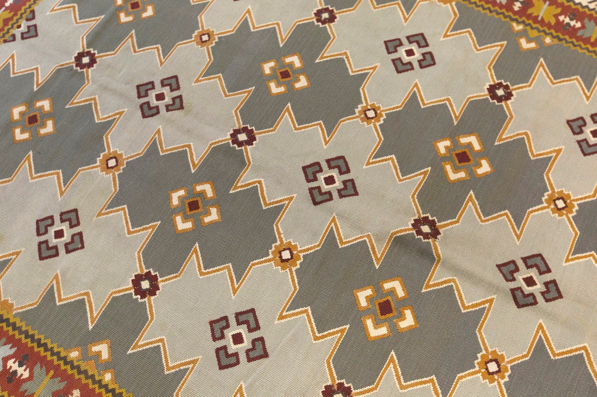 Vintage Antique Bessarabian Kilim, 205 x 310 cm / 6.7 x 10 ft