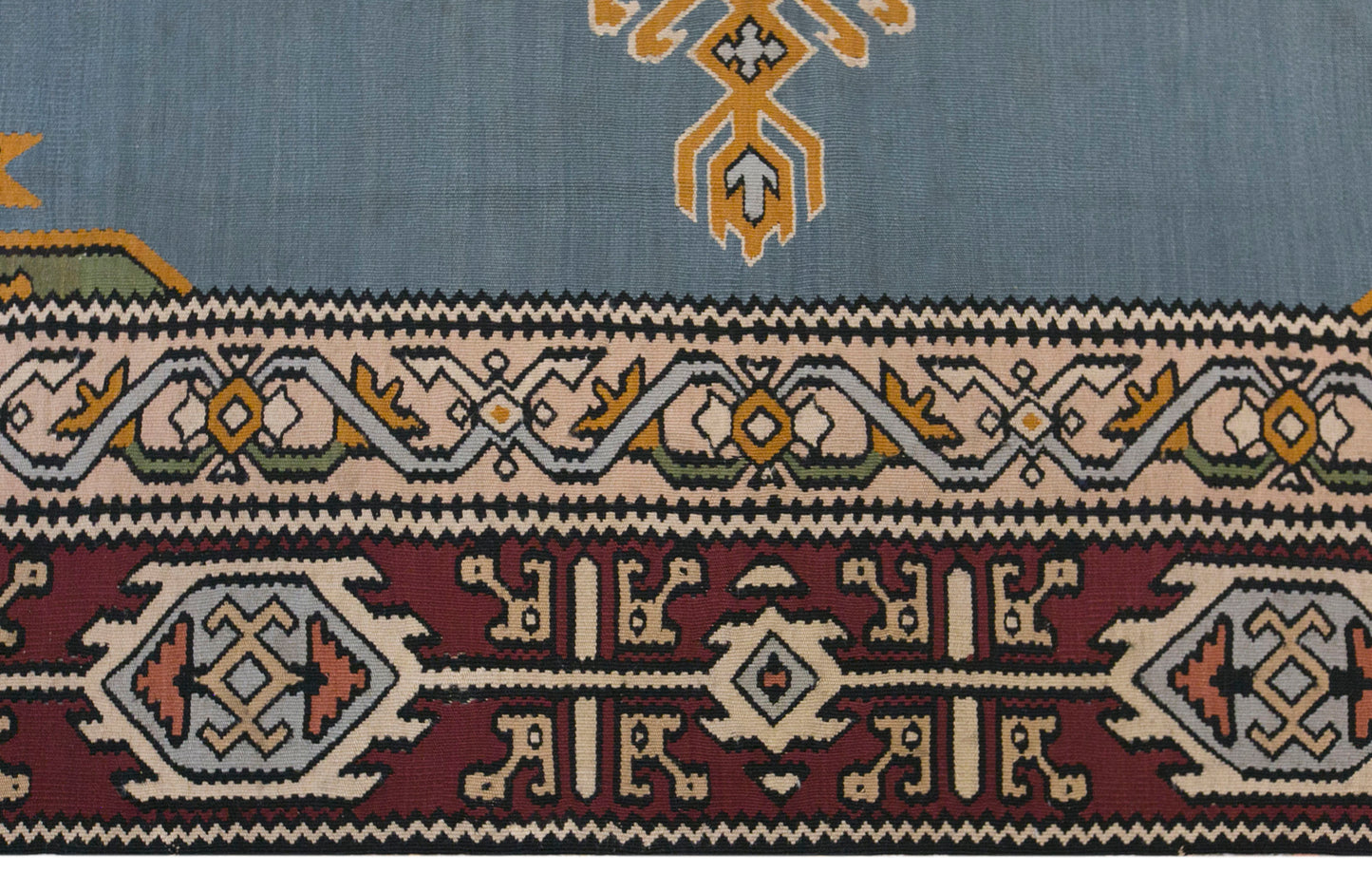Vintage Antique Bessarabian Kilim, 215 x 300 cm / 7.1 x 9.8 ft