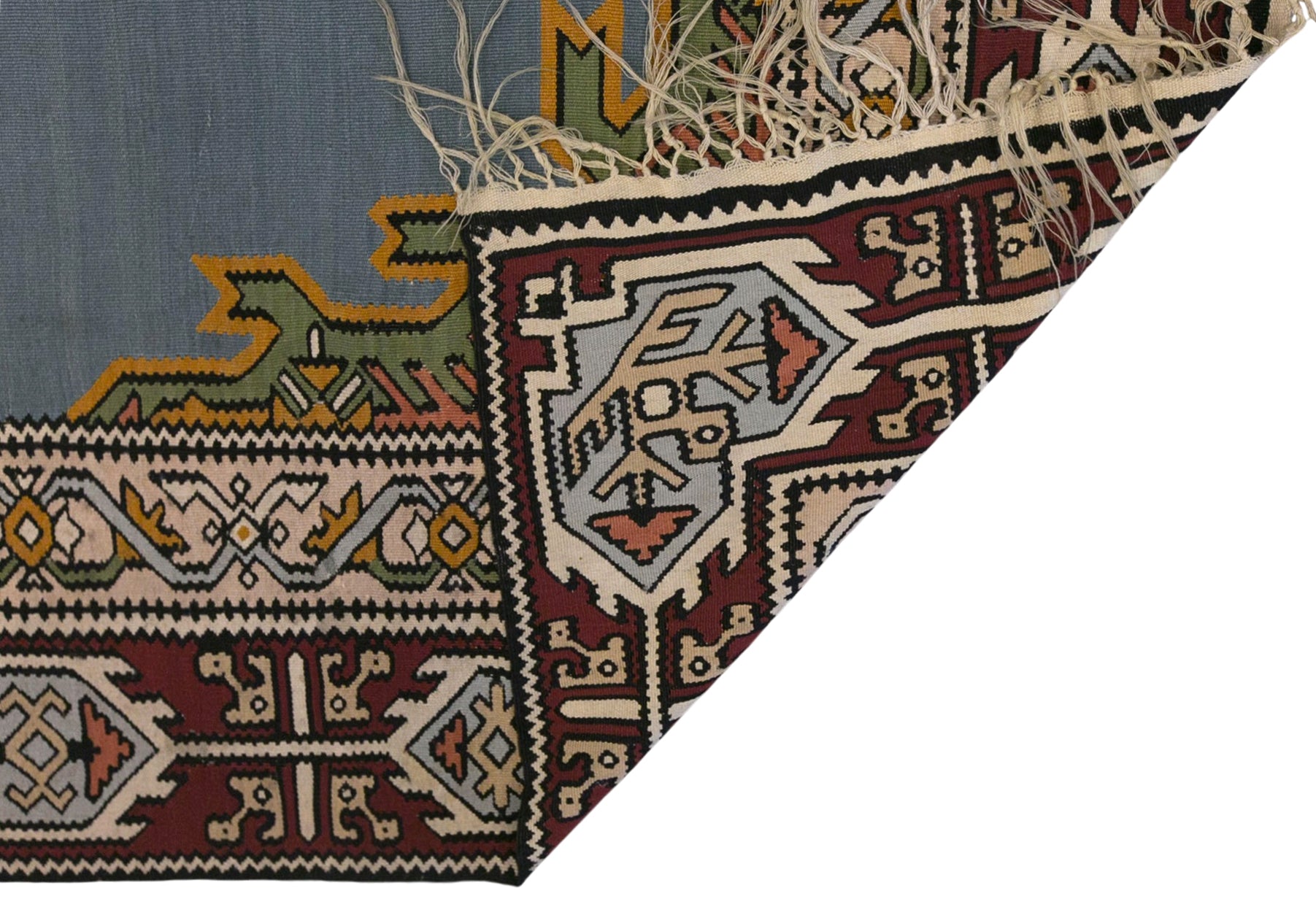 Vintage Antique Bessarabian Kilim, 215 x 300 cm / 7.1 x 9.8 ft