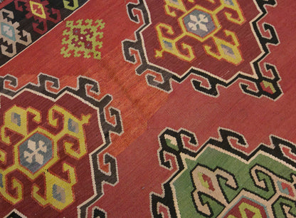 Vintage Antique Bessarabian Kilim, 230 x 325 cm / 7.5 x 11 ft