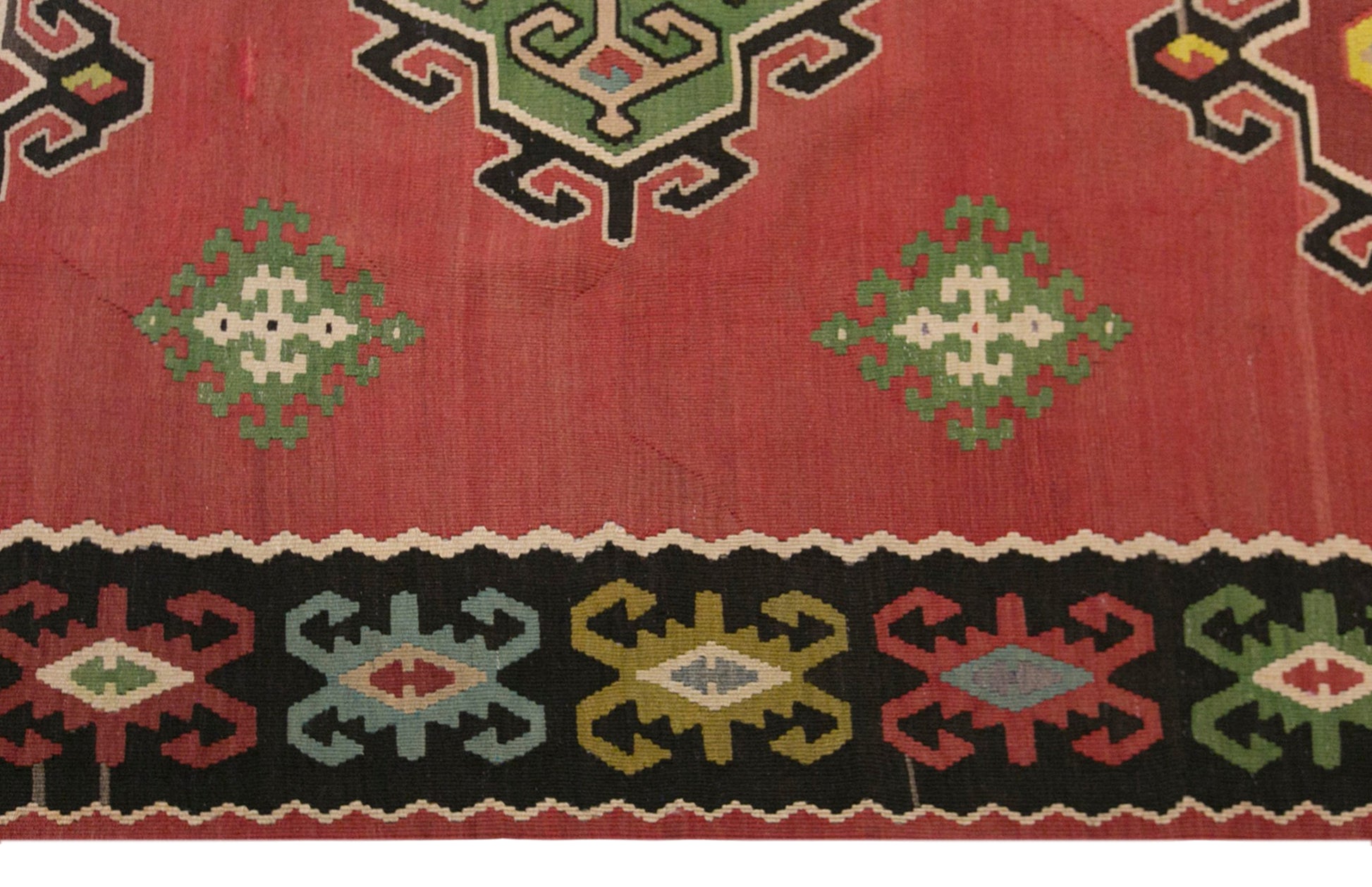 Vintage Antique Bessarabian Kilim, 230 x 325 cm / 7.5 x 11 ft
