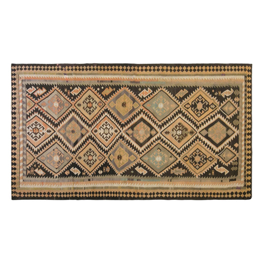 Vintage Antique Caucasian Kilim, 178 x 350 cm / 5.8 x 11 ft