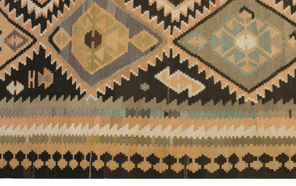 Vintage Antique Caucasian Kilim, 178 x 350 cm / 5.8 x 11 ft