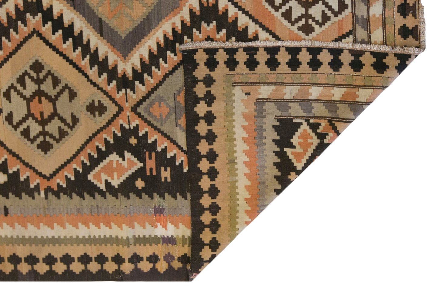 Vintage Antique Caucasian Kilim, 178 x 350 cm / 5.8 x 11 ft