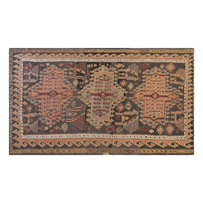 Vintage Antique Caucasian Kilim, 180 x 330 cm / 5.9 x 11 ft