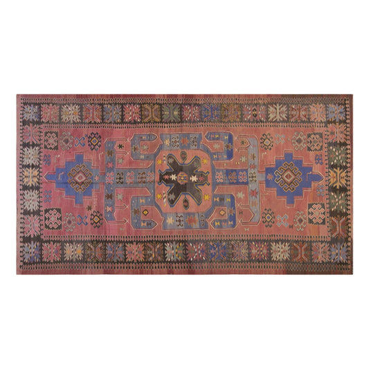 Vintage Antique Caucasian Kilim, 180 x 340 cm / 5.9 x 11 ft
