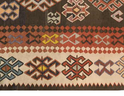 Vintage Antique Kilim Rug, 200 x 325 cm / 6.6 x 11 ft