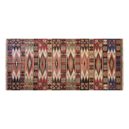 Vintage Antique Konya Kilim, 170 x 415 cm / 5.6 x 14 ft
