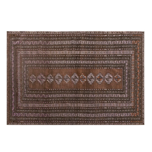 Vintage Area Rug, 127 x 185 cm (4.2 x 6.1 ft)