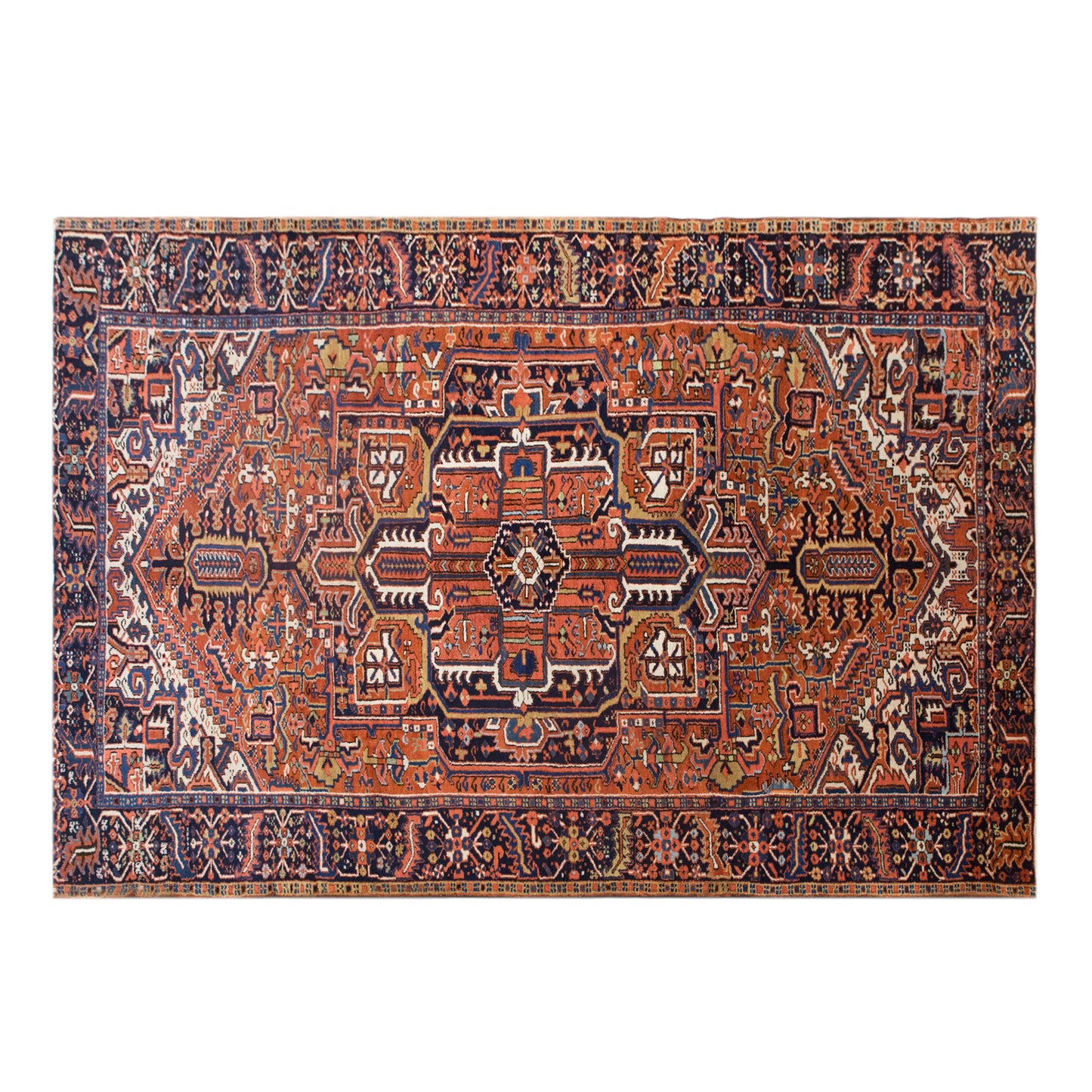 Vintage Area Rug 245 x 357 cm (8.0 x 11.7 ft)