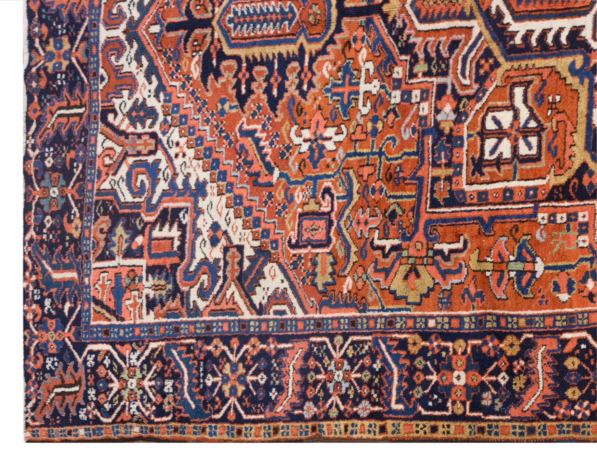 Vintage Area Rug 245 x 357 cm (8.0 x 11.7 ft)