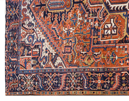 Vintage Area Rug 245 x 357 cm (8.0 x 11.7 ft)