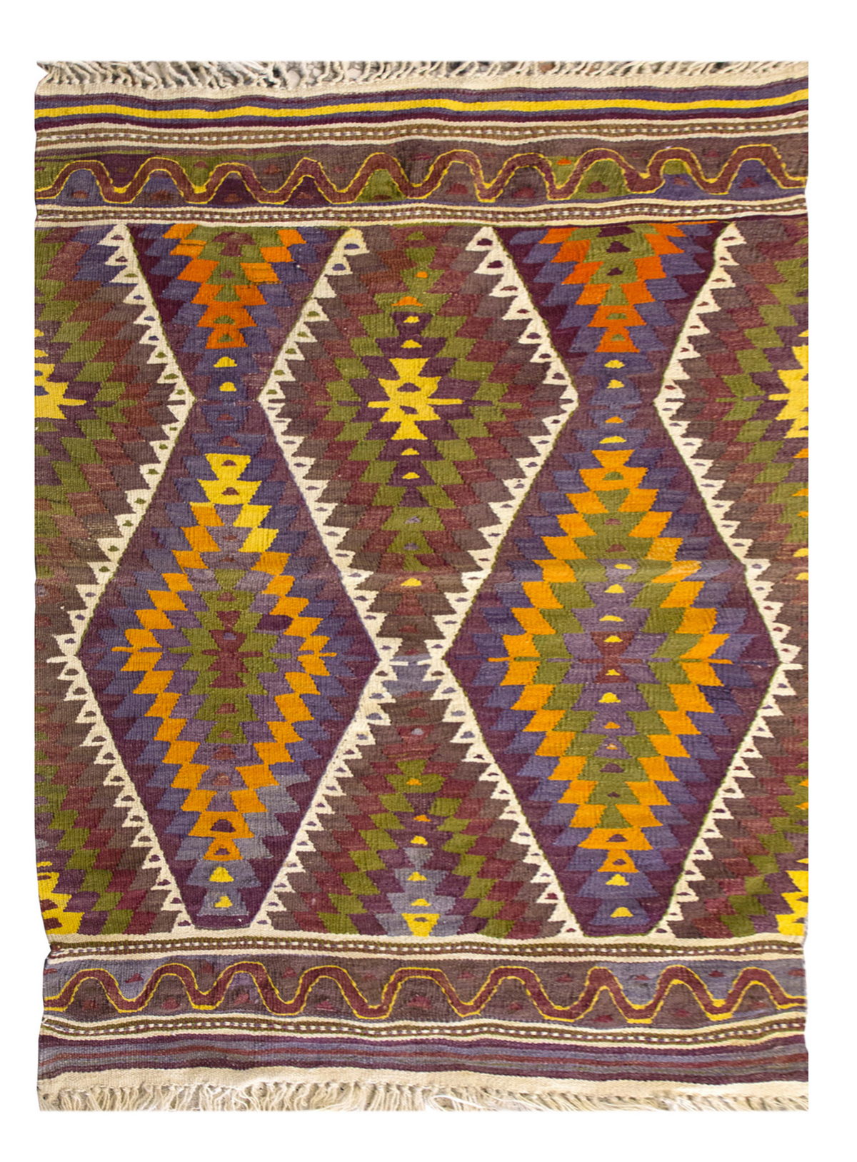 Vintage Barak Rug, 108 x 158 cm, 3.6 x 5.2 ft