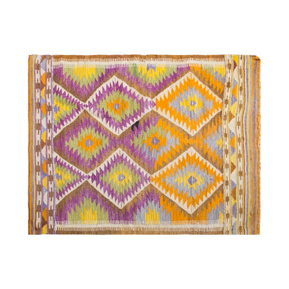 Vintage Barak Rug, 3.11 x 3.1 ft Rug, 120 x 94 cm