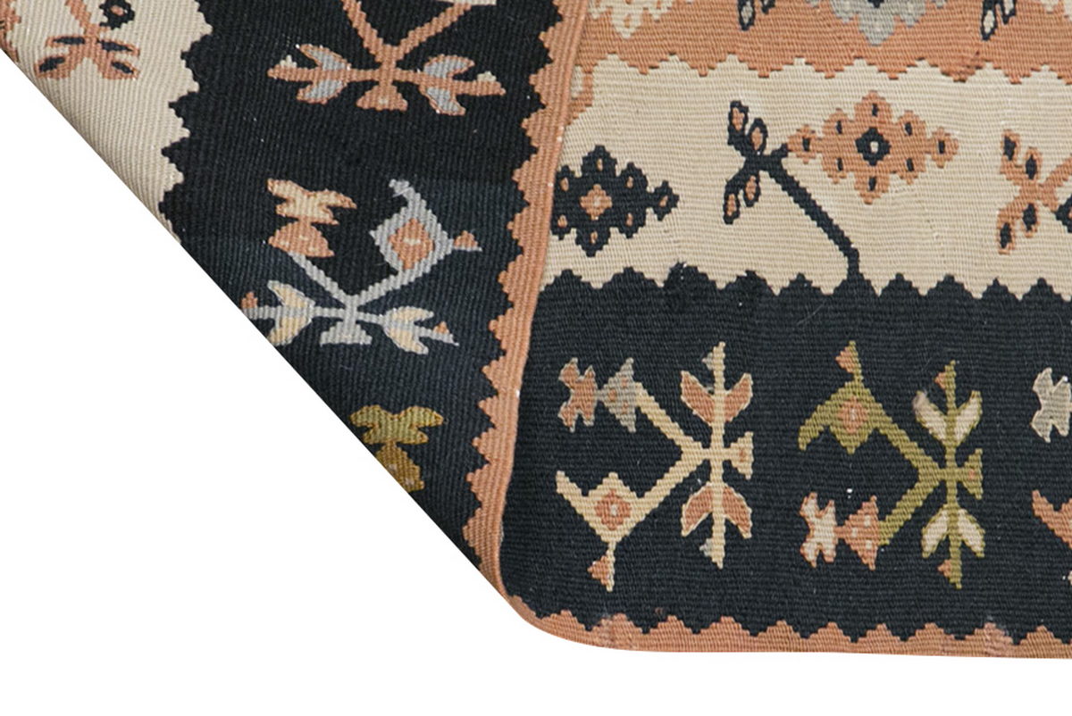 Vintage Bessarabian Kilim Rug, 58 x 116 cm (1.1 x 3.1 ft)