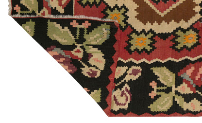 Vintage Bessarabian Kilim Rug, 6.5 x 9.2 ft, 198 x 280 cm, Handwoven Wool Kilim