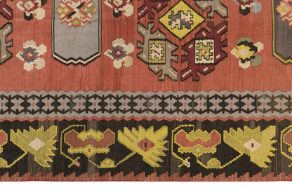 Vintage Bessarabian Kilim Rug, 8.0 x 10.7 ft, 245 x 325 cm, Handwoven Wool Kilim