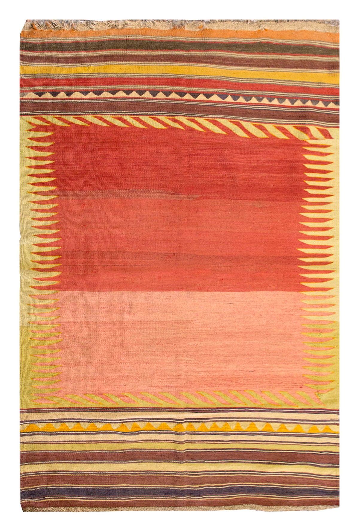 Vintage Bodrum Milas Rug, 121 x 202 cm, 3.11 x 6.7 ft