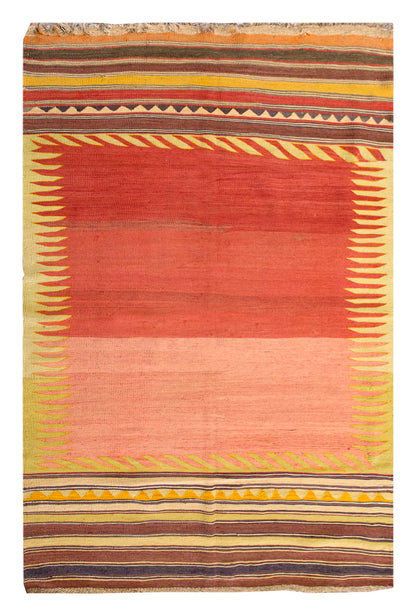 Vintage Bodrum Milas Rug, 121 x 202 cm, 3.11 x 6.7 ft