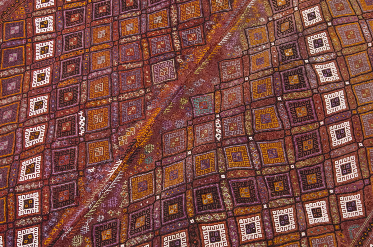 Vintage Cicim Runner Rug, 174 x 464 cm / 59 x 15.3 feet
