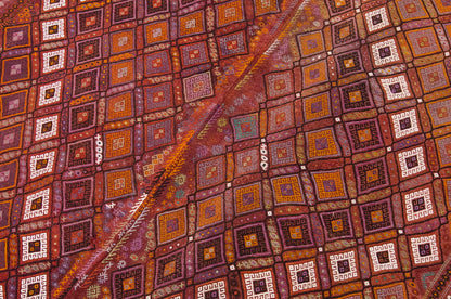 Vintage Cicim Runner Rug, 174 x 464 cm / 59 x 15.3 feet