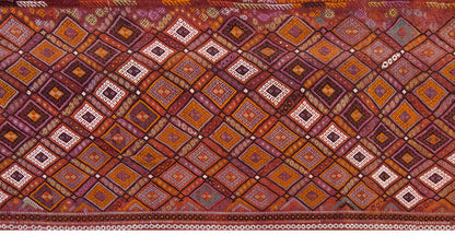 Vintage Cicim Runner Rug, 174 x 464 cm / 59 x 15.3 feet