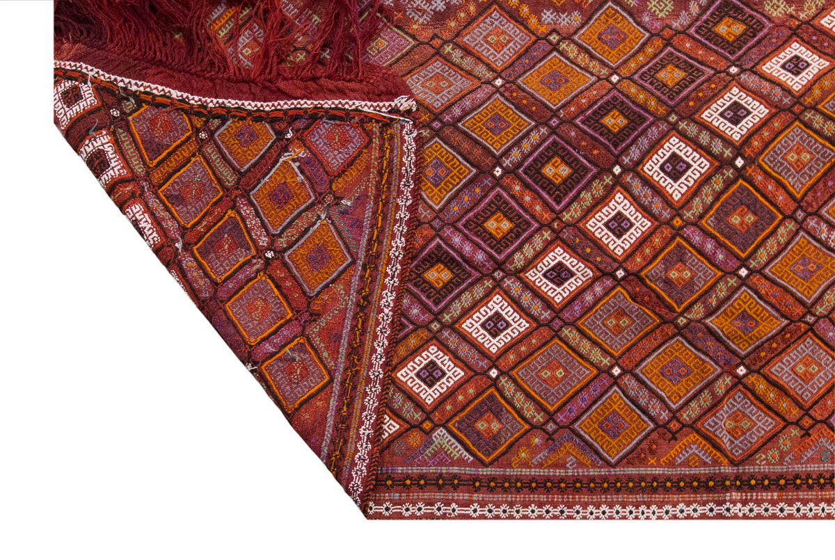 Vintage Cicim Runner Rug, 174 x 464 cm / 59 x 15.3 feet