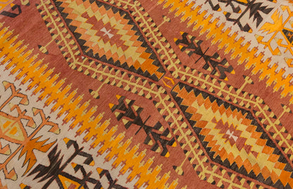 Vintage Denizli Çal Kilim, 170 x 291 cm / 5.7 x 9.7 ft Kilim