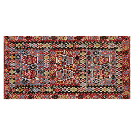 Vintage Denizli Esme Kilim Rug, 170 x 340 cm (5.6 x 11.2 ft)