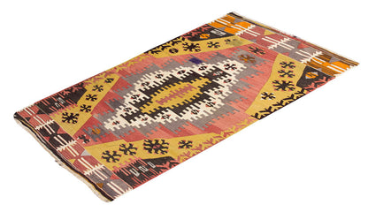 Vintage Ereğli Kilim Rug, 90 x 162 cm = 2.1 x 5.4 feet