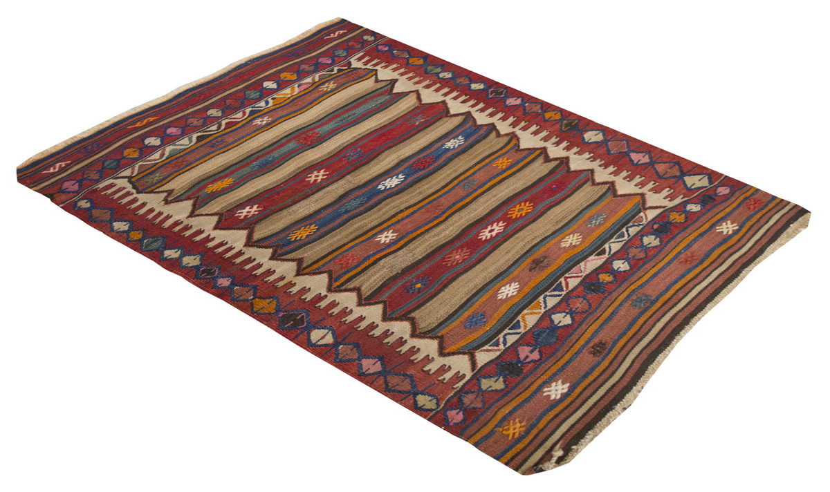 Vintage Fethiye Kilim, 73 x 100 cm ≈ 2.4 x 3.3 ft