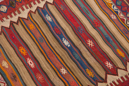Vintage Fethiye Kilim, 73 x 100 cm ≈ 2.4 x 3.3 ft