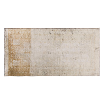 Vintage Handwoven Flosh Rug,  100 x 195 cm / 3.3 x 6.4 ft