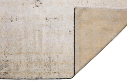 Vintage Handwoven Flosh Rug,  100 x 195 cm / 3.3 x 6.4 ft