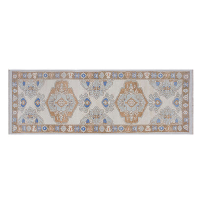 Vintage Handwoven Kars Runner Rug 93 x 305 cm | 3'1" x 10'0" ft