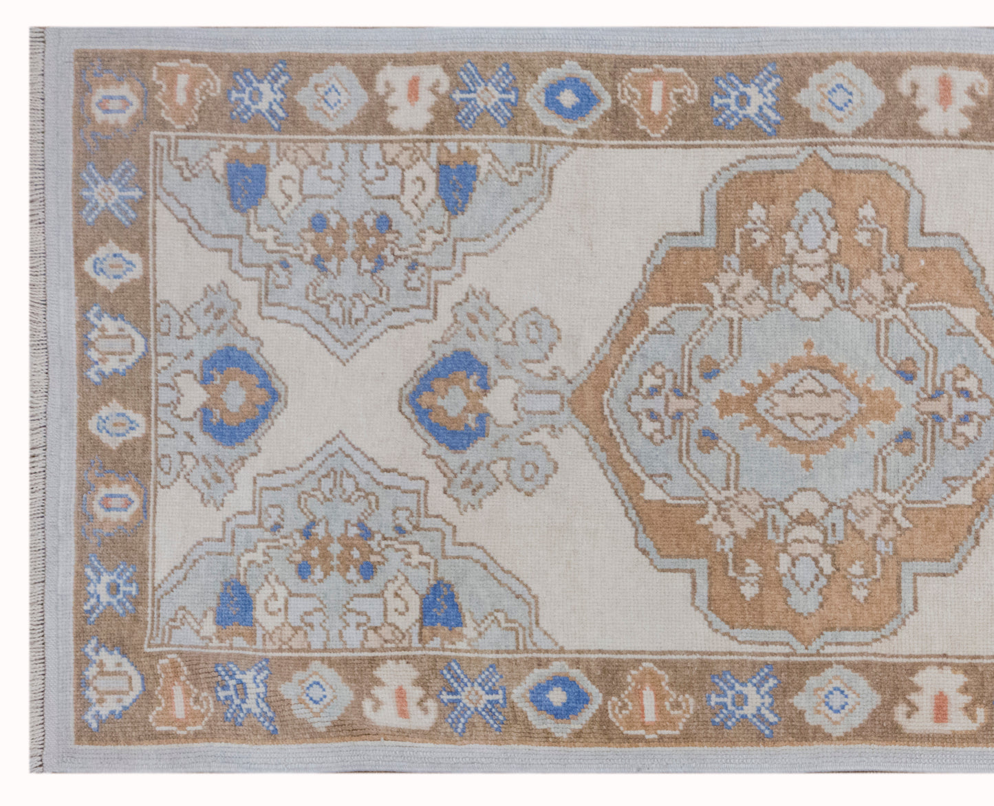 Vintage Handwoven Kars Runner Rug 93 x 305 cm | 3'1" x 10'0" ft