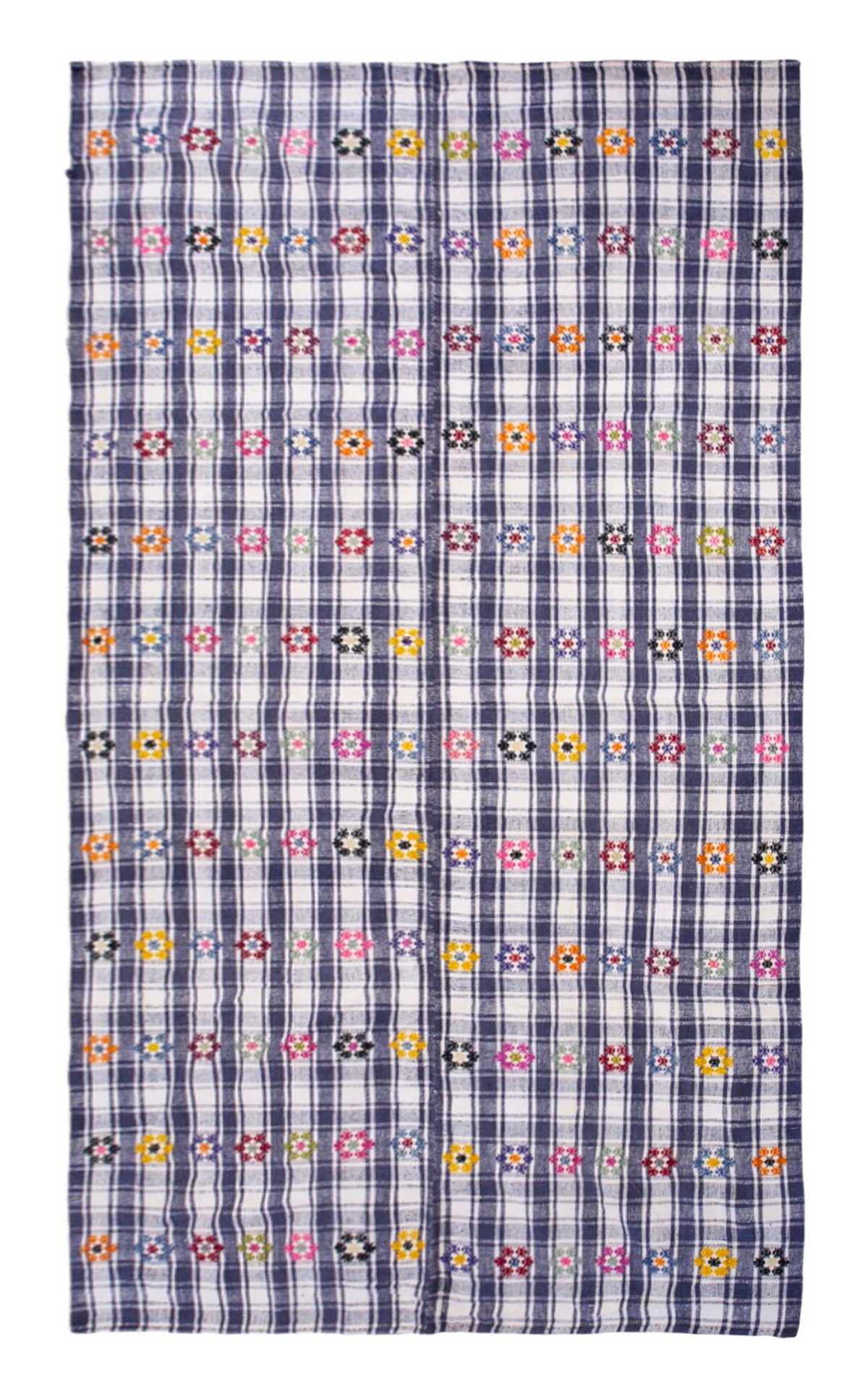 Vintage Handwoven Turkish Kilim Rug 180x330cm (5'11" x 10'10")