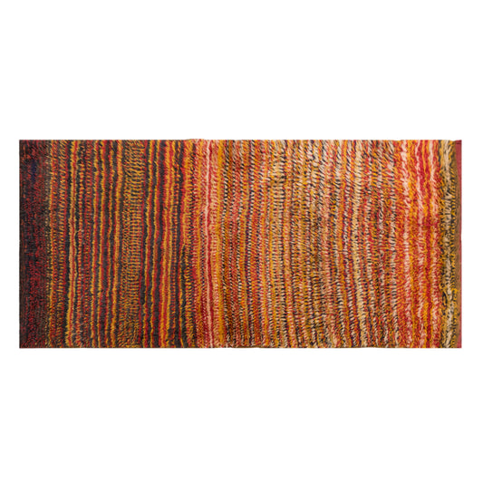 Vintage Handwoven Turkish Tulu Rug,  70 × 140 cm, 2.3 × 4.6 ft