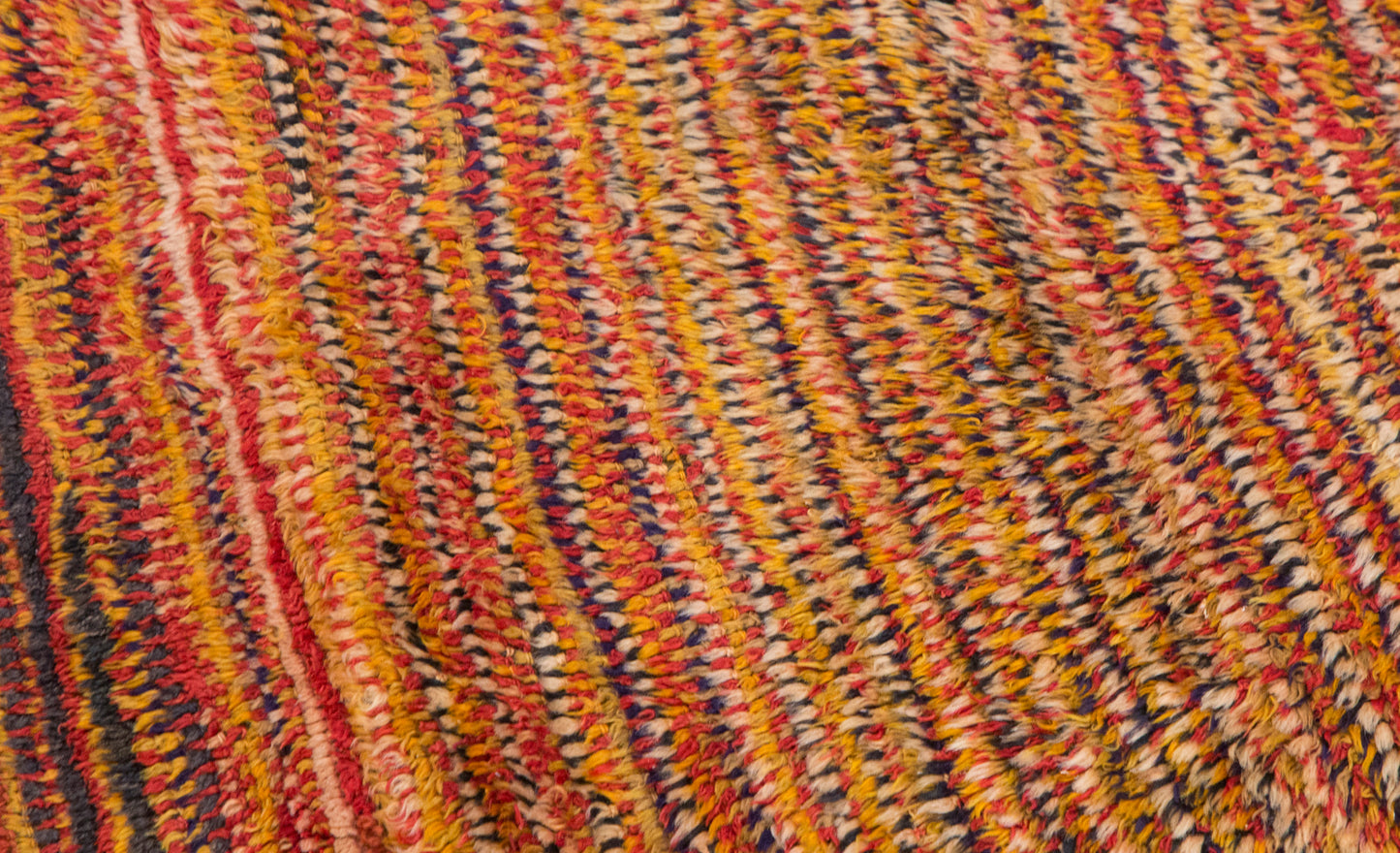 Vintage Handwoven Turkish Tulu Rug,  70 × 140 cm, 2.3 × 4.6 ft