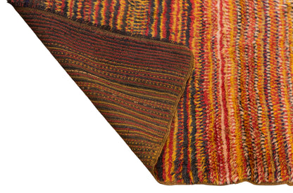 Vintage Handwoven Turkish Tulu Rug,  70 × 140 cm, 2.3 × 4.6 ft