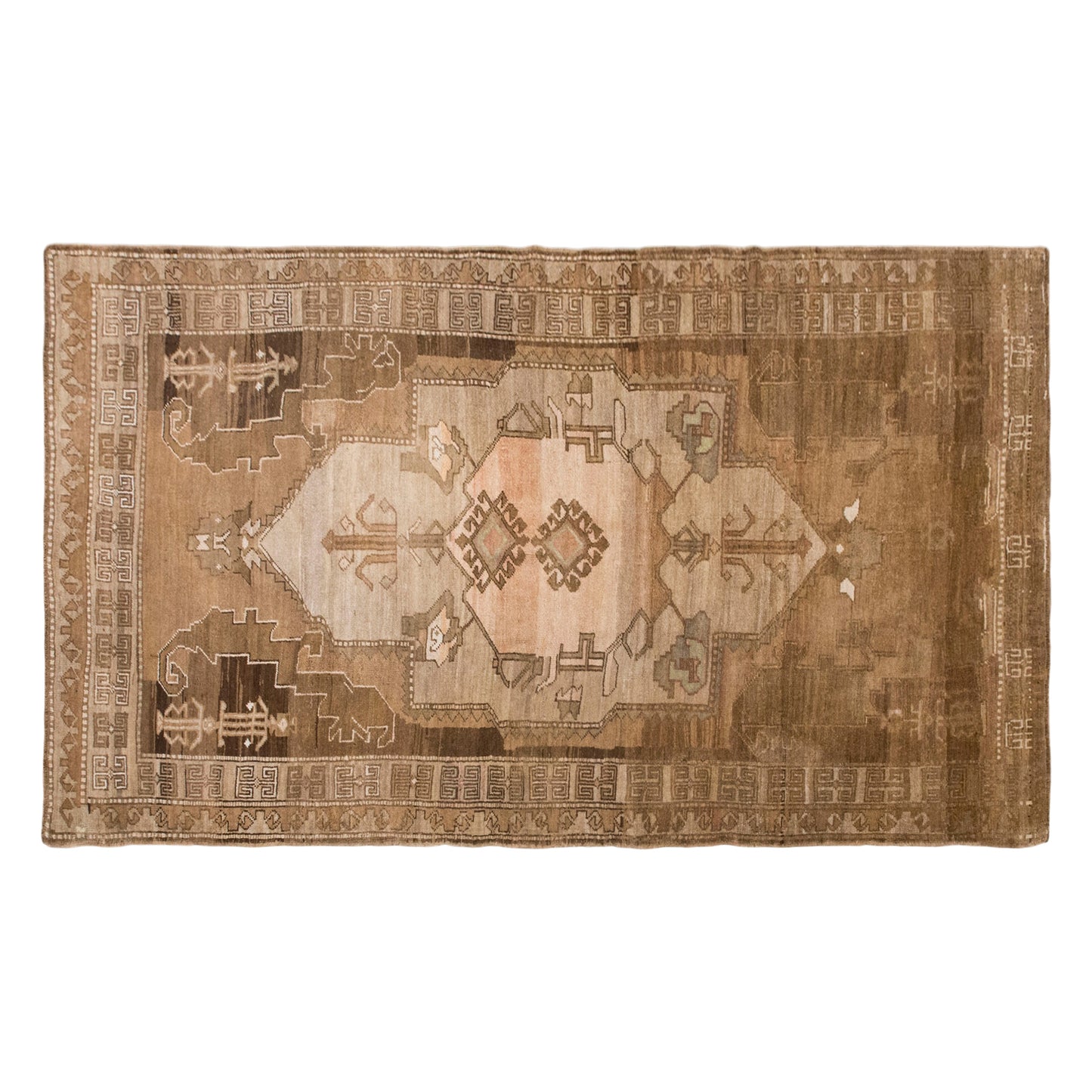 Vintage Handwoven Wool Rug,  200 x 355 cm / 6.6 x 12 ft