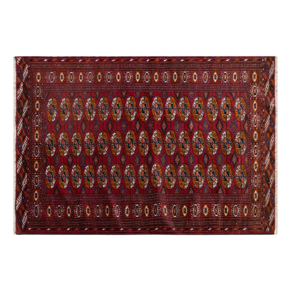 Vintage Handwoven Wool Rug, 100 x 145 cm, 3.3 x 4.8 ft