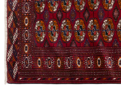 Vintage Handwoven Wool Rug, 100 x 145 cm, 3.3 x 4.8 ft